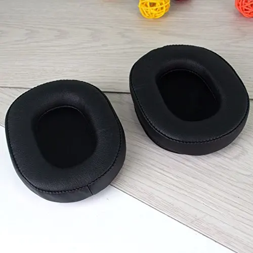 Black 1 Pair Replacement Ear Pads Earpads Covers for Audio Technica ATH MSR7 Headphone