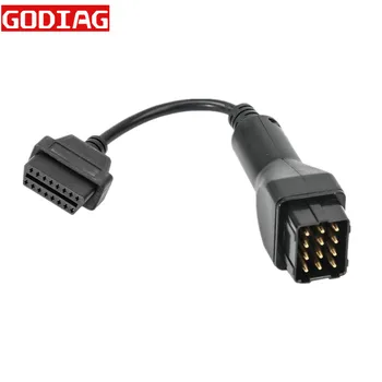 

For Renault 12 pin to OBD2 Female Connector Adapter OBD For Renault 12pin OBD2 Cable and Connector