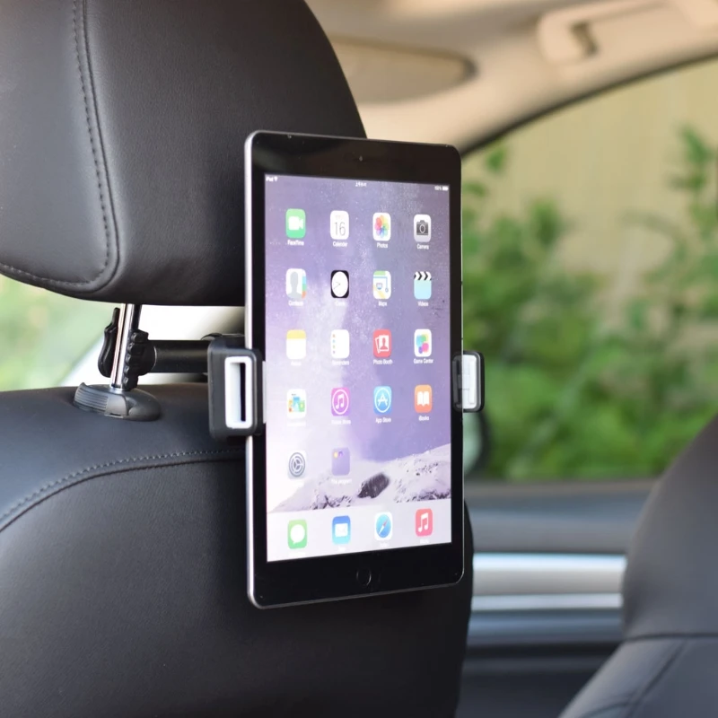 

Universal Alloy Car Back Seat 4-11 inch Smart Phone Tablet Holder Bracket Mount