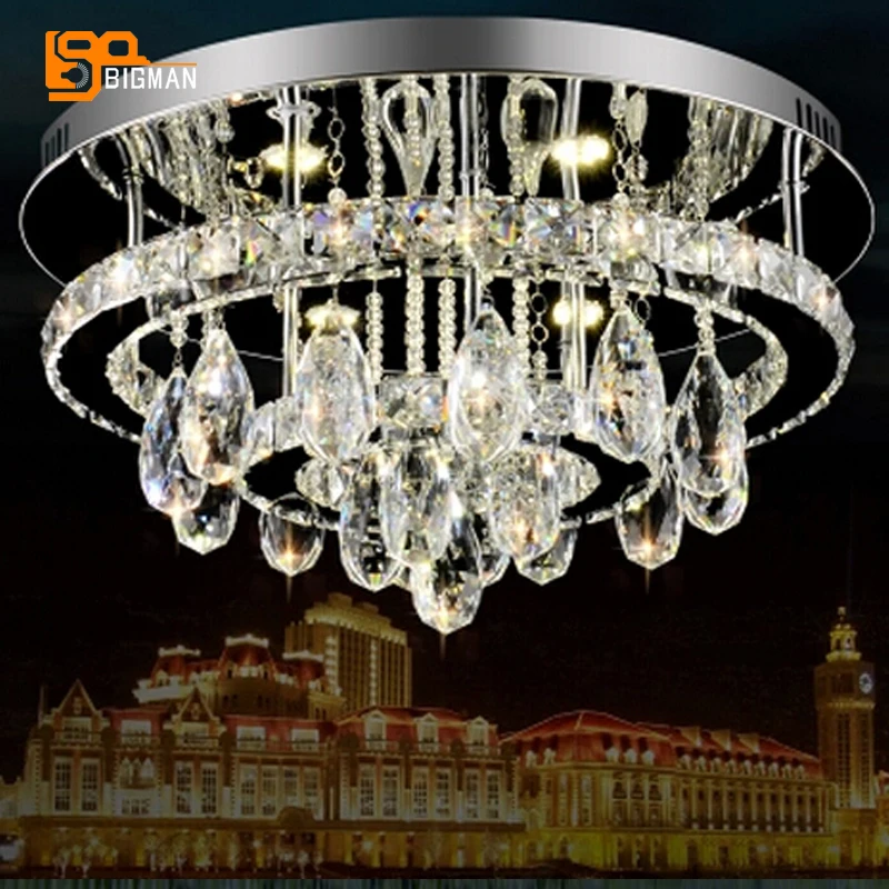 

new lustres LED crystal light design ceiling chandelier modern crystal lighting
