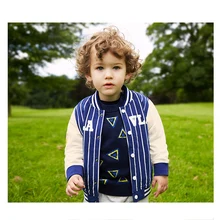 LAVLA Kids Clothes Autumn 2016 New Children’s Clothing Boy Baseball Clothes Baby Coat Infant Coat Cotton Jacket Top Outwear