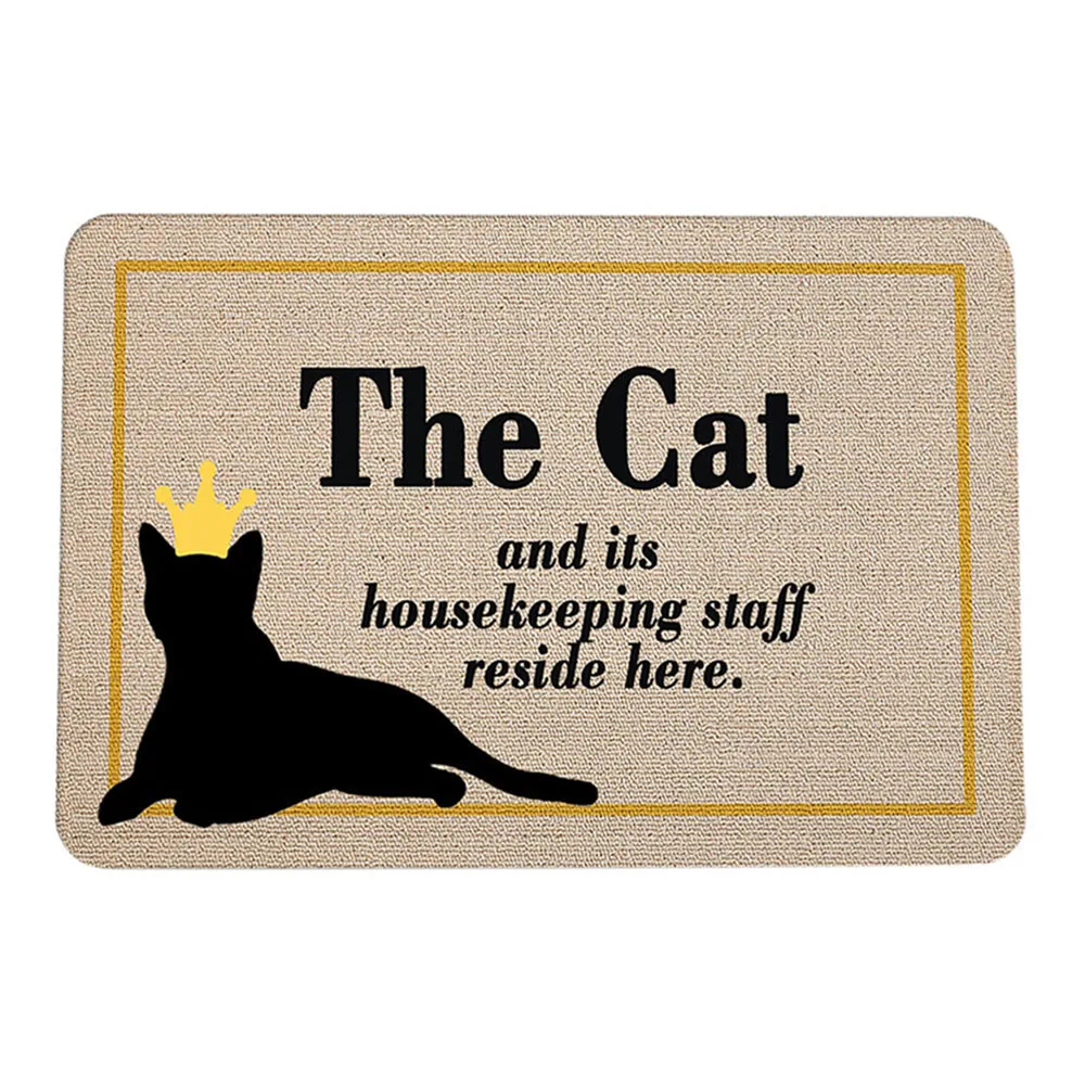 

Welcome Home Doormat Rug Entrance Floor Funny Door Mat Bathroom Carpet Anti-Slip Absorbent Rubber Mats Door for Kitchen Toilet