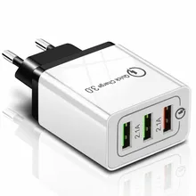 3 порта USB зарядное устройство Quick Charge 3,0 для Oukitel K12 K10 K9 K8 K7 power K6 K5 K3 для Oukitel Y4800 быстрое зарядное устройство для телефона