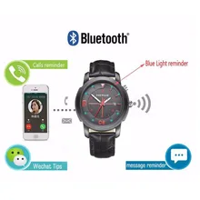 Бизнес кварцевые Bluetooth Smart часы IP67 30 м Водонепроницаемый сна Управление анти-потерянный tf22 SmartWatch для Android IOS часы