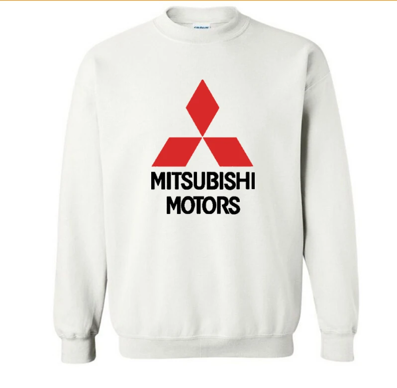 Модные хлопковые мужские толстовки с капюшоном Mitsubishi с логотипом автомобиля, флисовый пуловер с круглым вырезом, толстовки в стиле хип-хоп Harajuku уличная мужская одежда
