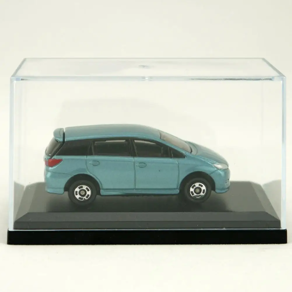 Акриловый чехол RCtown для автомобиля масштаба 1:64 пыленепроницаемый черный корпус