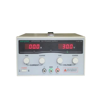 

New KPS3030D High precision High Power Adjustable LED Dual Display Switching DC power supply 220V EU 30V/30A