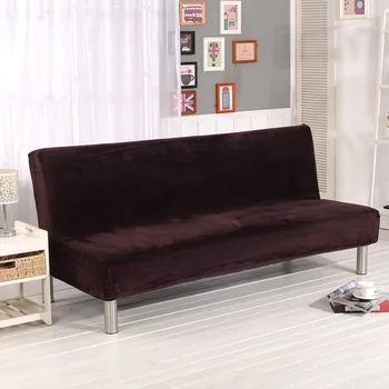 

Thickened Sofa Cover Full Cover Armless Folding Sofa Bed Cover Sofa Cushion