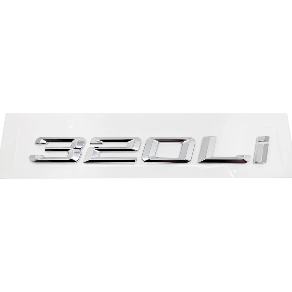 Багажник автомобиля металла Стикеры Пластик знак Задняя эмблема аксессуары для BMW 3 серии 320 325 328 330 335Li F10 F20 E46 E90 X1 X3 X5 M3