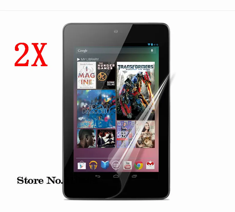 

2 X High Clear Screen Film HD Screen Protector For ASUS Google Nexus 7 1st Gen nexus7 2012 First generation ME370 ME370T ME370TG