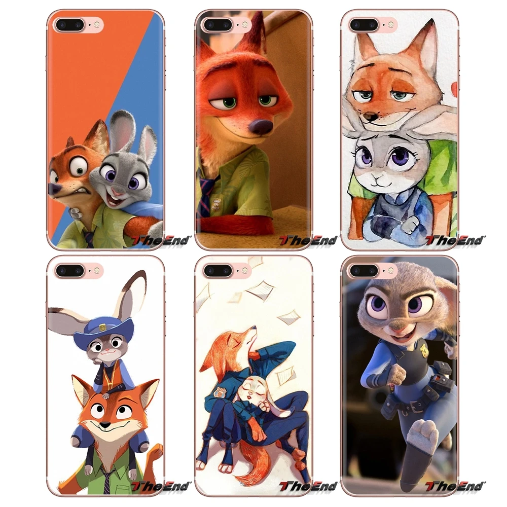 

Transparent Soft Shell Cover For Huawei Mate Honor 4C 5C 5X 6X 7 7A 7C 8 9 10 8C 8X 20 Lite Pro New Lovely Crazy Zootopia Rabbit