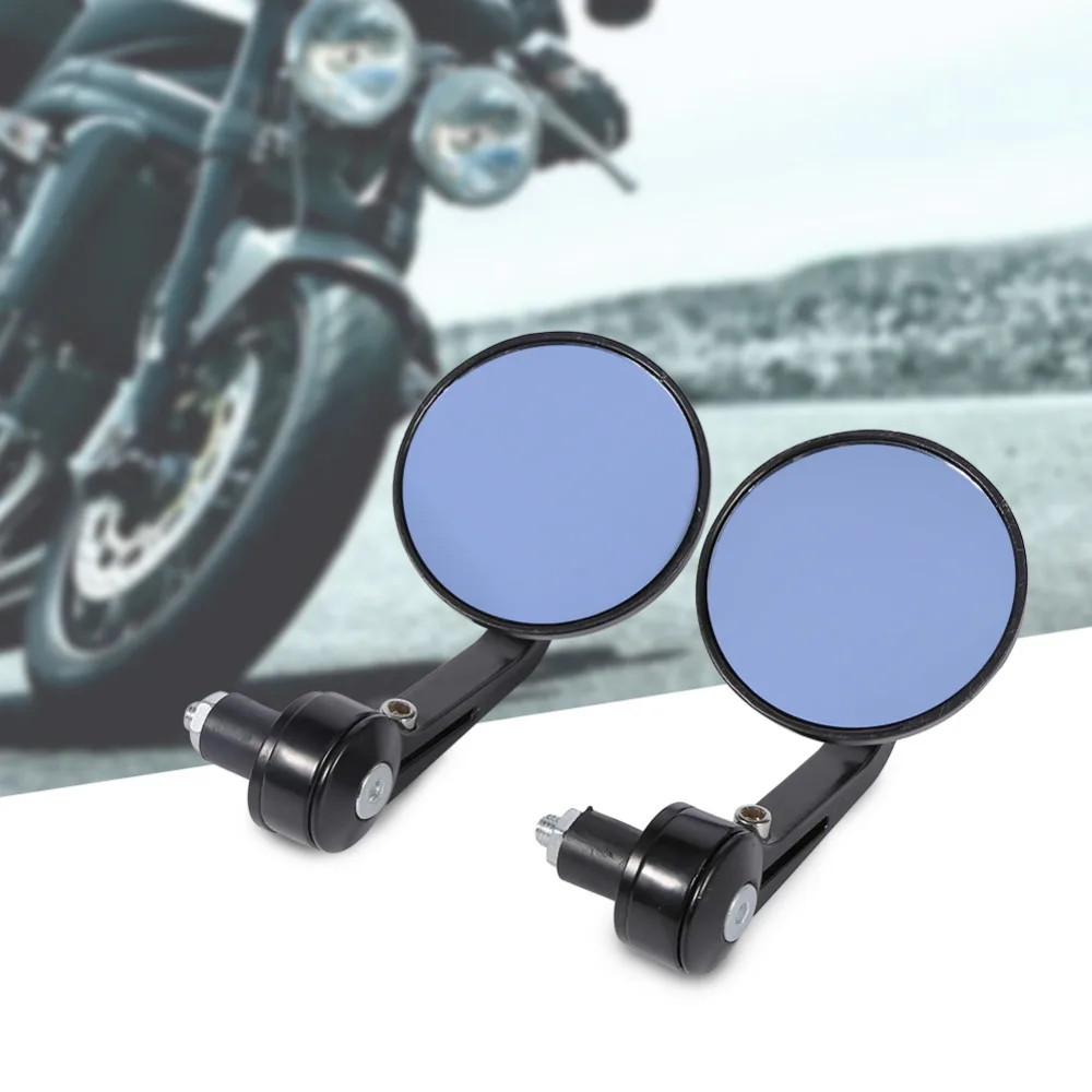 e 7/8 Miroirs De Moto Ronds Universels Vue Arrière Poignée Arrière Barre  Rétroviseurs Rétroviseurs Neufs Du 5,65 €