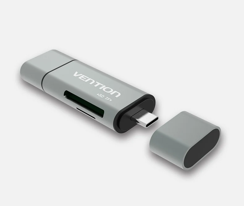 Vention SD Card Reader карта памяти картридер Micro USB 2.0 карт ридер Мини Micro SD памяти TF OTG Картридер для телефон с OTG fuction& PC