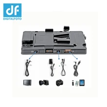 DF DIGITALFOTO BMCC 5DII V mount V lock для BP камеры Адаптер батареи pinch система питания 5D mark II/7D DSLR