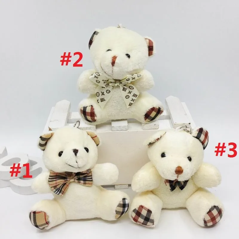 Grid+scarf teddy bear 1 - 0