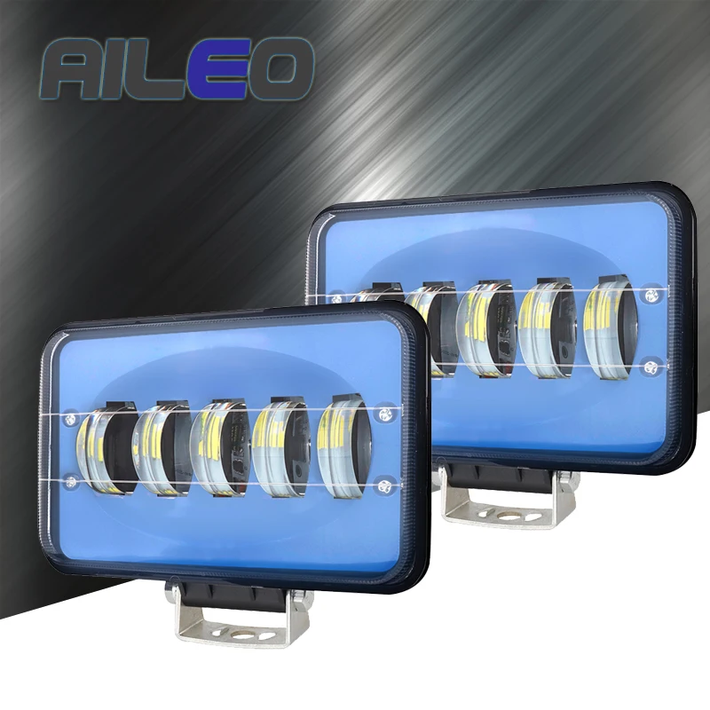 

AILEO Work Light Bar 50W Work Lamp 12V 24V CSP chip 6inch Car LED Lamp for Truck Off road SUV ATV jeep Boat Marine Driving Light