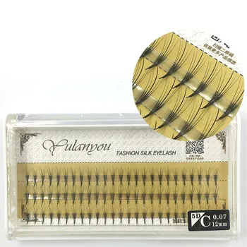 

DEEP EYES 8-14mm False Mink Eyelashes Natural C Curl 5D Black 0.07mm Lash False Eyelashes Extension Beauty Tips Big eye tools