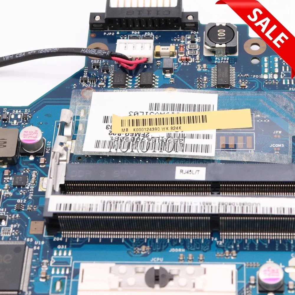 Материнская плата NOKOTION PWWHA LA 7201P Rev 1 0 MB K000128440 для ноутбука toshiba satellite C660 HM65 GeForce|rev
