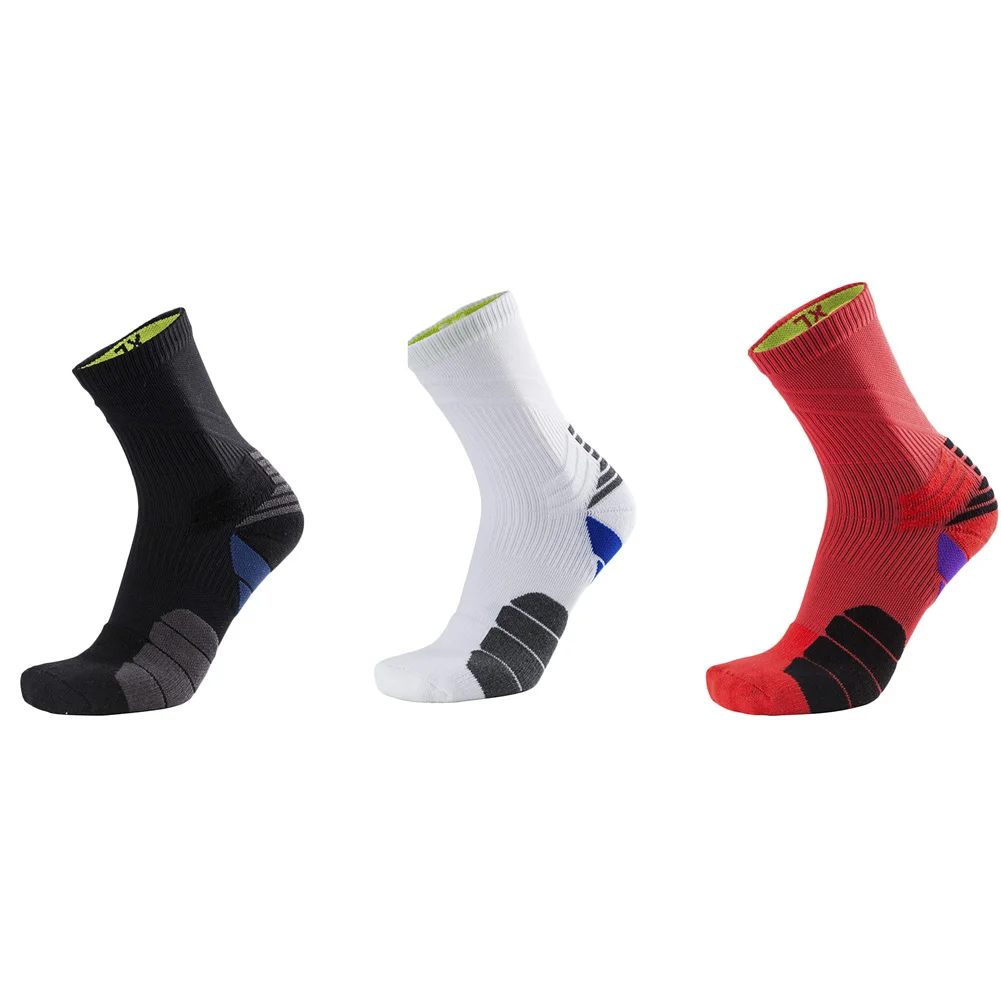 Basketball socks Men Long Socks Cotton Football Basketball Sports Socks ...