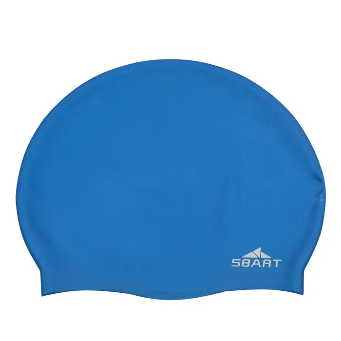 Силикон унисекс заглушка на шляпку Водонепроницаемая силиконовая шапочка для плавания шапочка для купания шапочки плавательные для взрослых Long Hai
