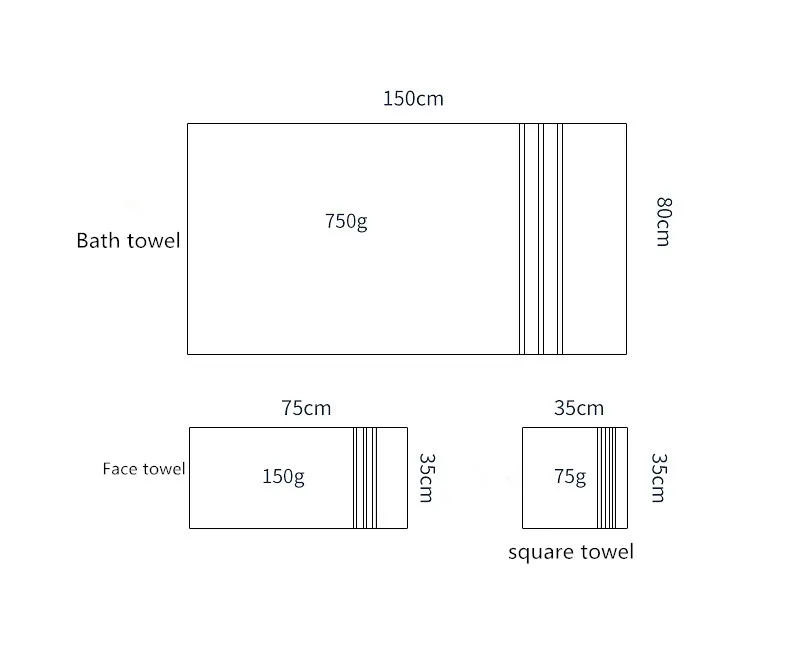 Новое поступление, отельное утолщенное банное полотенце, хлопок, банное полотенце, не ворс, сильное водопоглощение, 150x80 см, 750 г, полотенце
