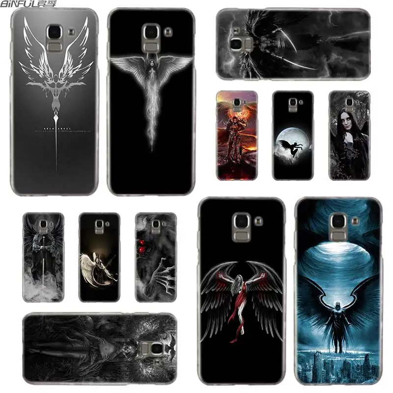 

BINFUL Transparent hard case for Samsung J3 J4 J5 J6 J7 J8 2015 2016 2017 EU 2018 Prime Max The Seraph of the End
