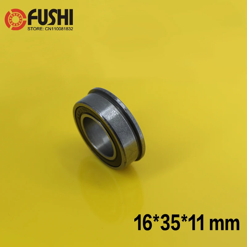 Bearing Industrial Products DINGGUANGHE-CUP Flanged Bearings Ball Bearings with Flanged for Garden Trolley Wheelbarrow 16x35x11mm 1 Pc Bearing Industrial Products DINGGUANGHE-CUP Flanged Bearings Ball Bearings with Flanged for Garden Trolley Wheelbarrow 16x35x11mm 1 Pc