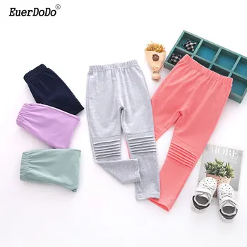 

Children's Pants Spring 2020 Leggings For Girls Elastic Waist Kids Leggins Girl Cotton Trousers Colored Toddler Bottom Clothing
