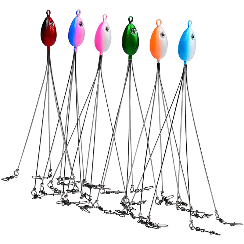 1Pcs High Quality 21cm 3D Fishing Bait Lure Alabama Rig Stainless Snap Swivel Tackle Group | Спорт и развлечения