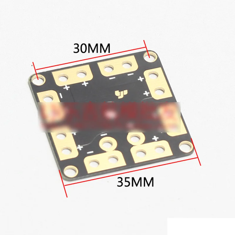 Отверстие 30x30 Сторона 35x35 PCB ESC распределительная плата для DIY р/у мини Квадрокоптер Мультикоптер FPV Дрон