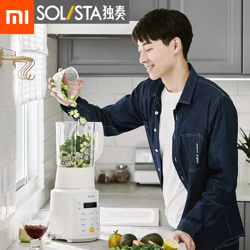 

Xiaomi Mijia Solista 1.75L Smart Appointment One Machine Multi-Purpose Broken Food Machine High-speed
