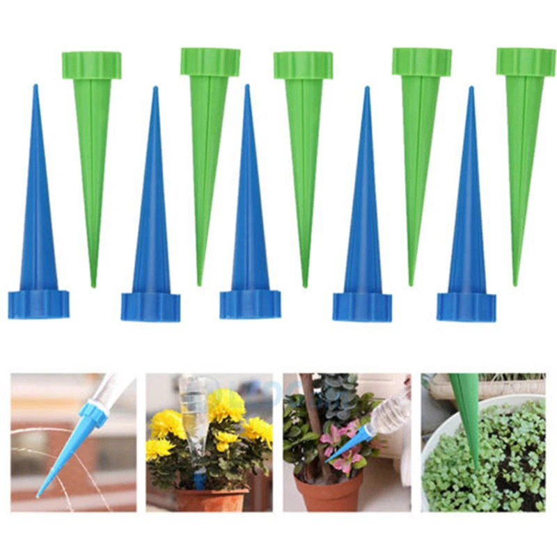 Automatic Garden Cone Watering Spike Plant Flower Waterers Bottle Irrigation System Random Colors |