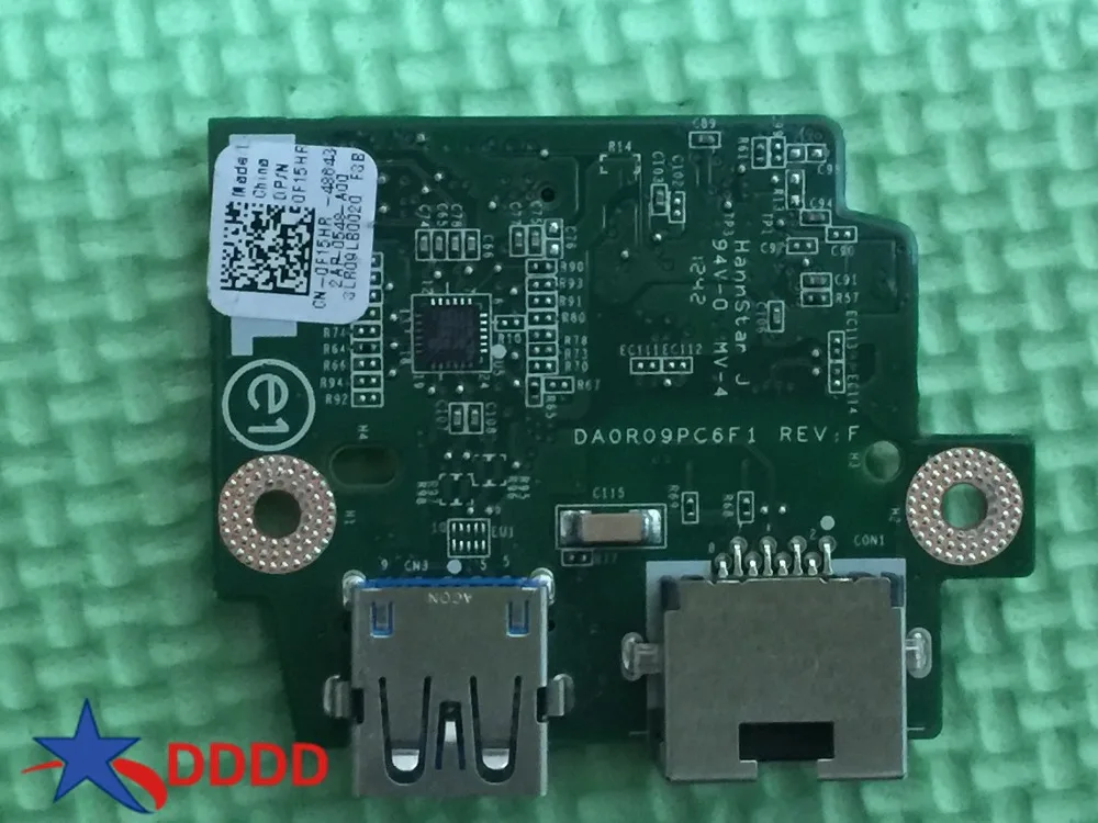 Оригинал для Dell Inspiron 5720 USB LAN плата Da0r09pc6f1 Cn-0f15hr 0F15HR F15HR полностью протестирована |