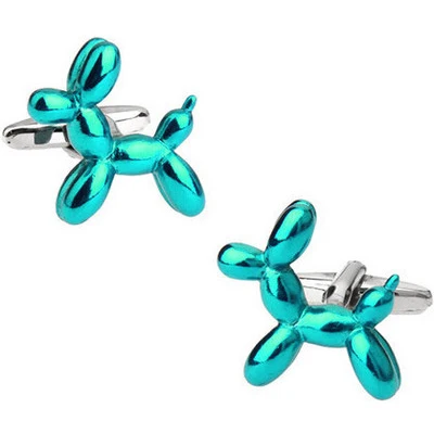 

WN High-end material green balloon dog rabbit deer cufflinks wholesale cufflinks cuff nails French shirt 10 color