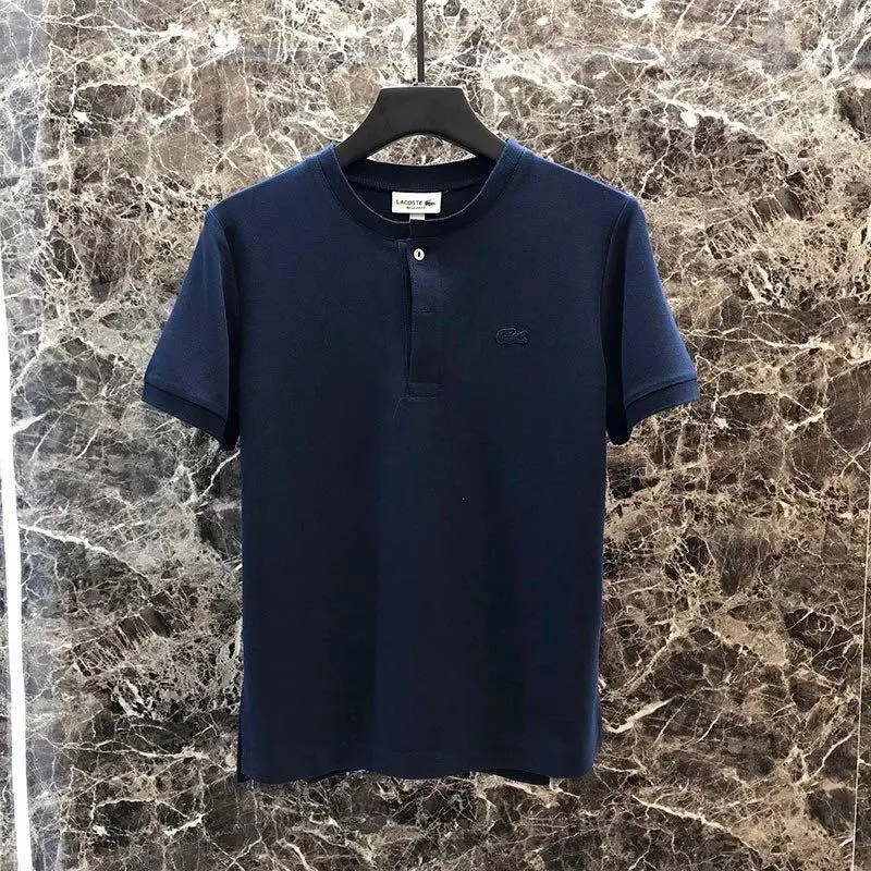 White men's running T-shirt 2019 Round short-sleeved Grey T-shirt Breathable male sleeve Shirts Quick-dry Summer clothing
