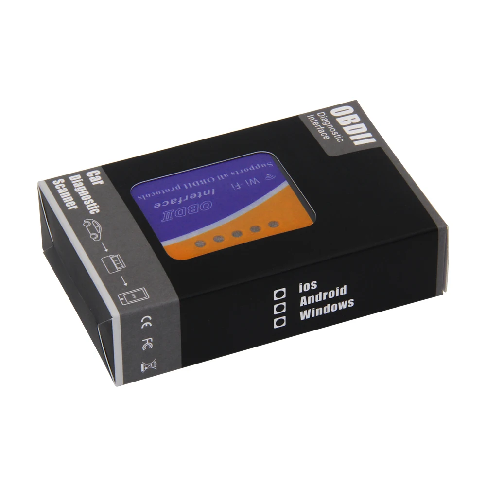 ELM 327 v1.5 OBD OBD2 Wi-Fi сканер автомобильный диагностический инструмент OBD 2 wifi сканер ELM327 v1.5 для Android/IOS сканер Automotivo