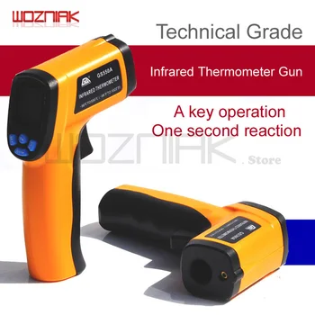 

Wozniak Infrared Temperature Industrial oil Temperature Infrared Thermometer Thermometer Gun High-Precision Measuring tool