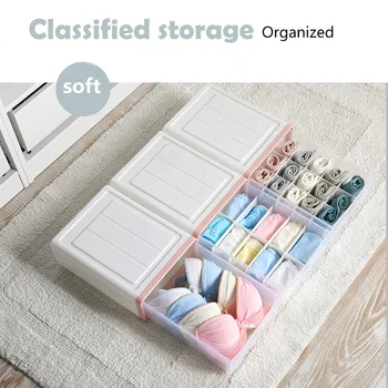 

Underwear, Panties organizer, Socks Storage Box Organizer Drawer Type for Home Bedroom JA55