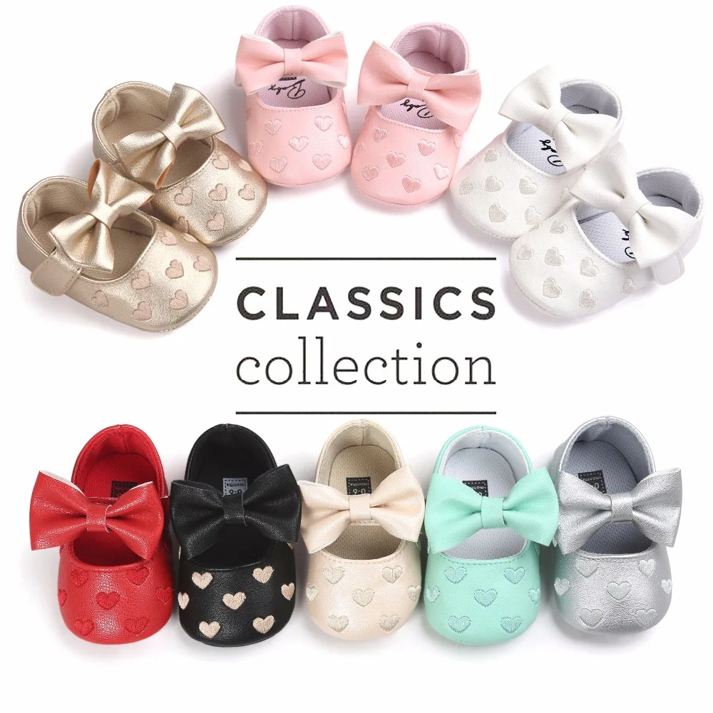 

Baby Girl Shoes First Walkers Lovely Princess Non-slip Infant Soft Child Toddler Shoes Newborn antiskid baby shoes