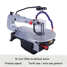 Curva Viu Serras de Desktop Fio elétrico DIY Esculpida Máquina de Fio Máquina de Corte de Ferramentas Para Trabalhar Madeira Com Manual Inglês S016