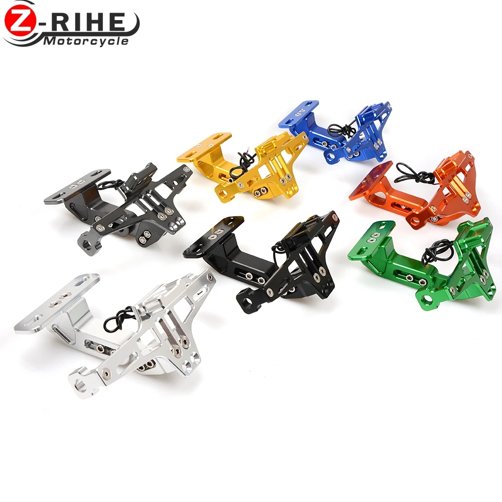 

motorcycle accessories Universal Fender Eliminator License Plate Bracket Ho Tidy Tail For Honda VFR 750 800 VTR1000F CBF1000 VF7