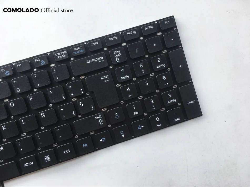 SP Spanish Laptop keyboard For Samsung RF710 RF711 NP-RF710 blavk Keyboard SP Layout (2)