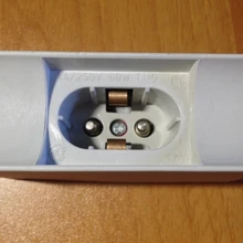 Двойной контакт байонетный разъем S14D лампа для платяного шкафа держатель