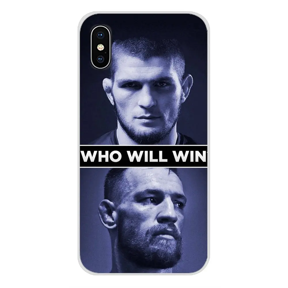 Аксессуары Чехлы для телефона Хабиб нурмагомедов UFC Samsung Galaxy S4 S5 MINI S6 S7 edge S8 S9 S10 Plus