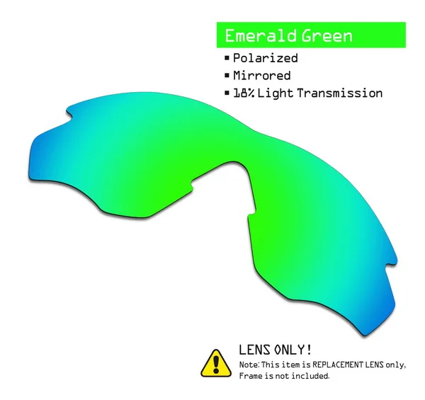 SmartVLT поляризованные Сменные линзы для солнцезащитных очков в оправе солнцезащитных очков в стиле Окли м2-несколько вариантов - Цвет линз: Green-ShieldCoat
