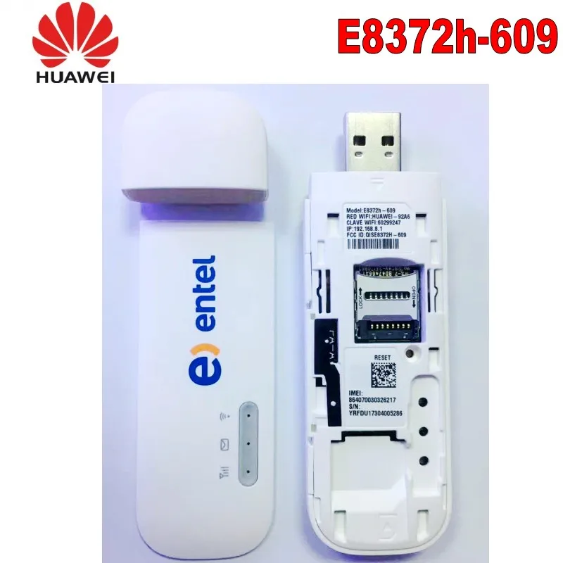 Originele Ontgrendeld huawei E8372 150 Mbps Modem 4G Wifi E8372h-609 4G LTE Wifi Modem Ondersteuning 10 wifi gebruikers, PK huawei E8278 Originele Ontgrendeld huawei E8372 150 Mbps Modem 4G Wifi E8372h-609 4G LTE Wifi Modem Ondersteuning 10 wifi gebruikers, PK huawei E8278