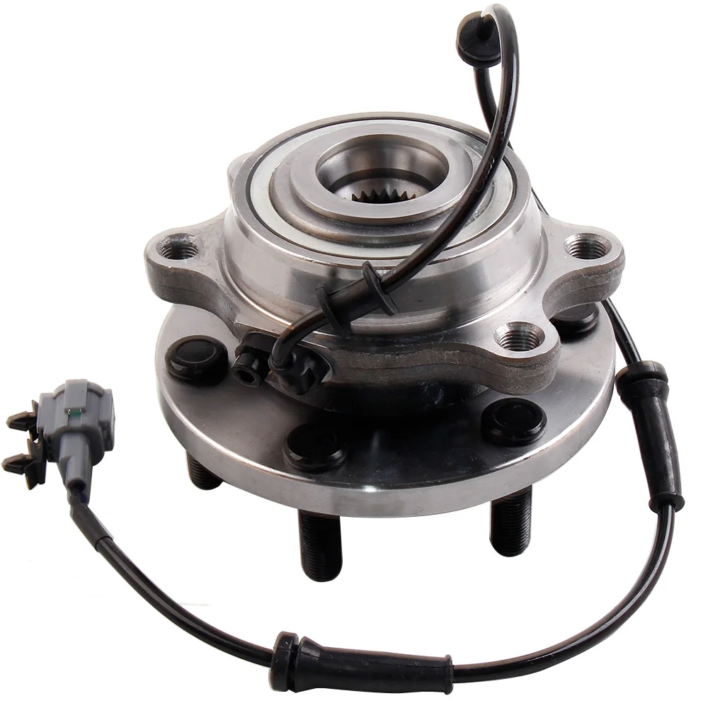

1 FRONT WHEEL BEARING HUB FOR NISSAN NAVARA 4WD D22 D40 YD25 VQ40 SPANISH MAX FOR NISSAN NAVARA / PATHFINDER 2.5,3.0,4.0 dCi SPT