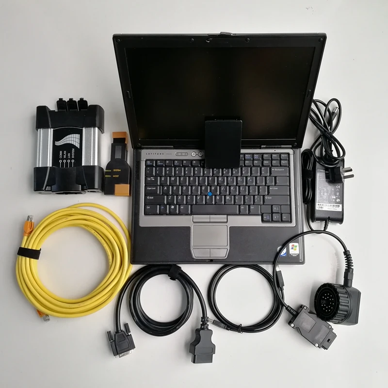 

For BMW Icom Next Auto diagnostic Tool OBD code Scanner V09.2019 Software in 480GB SSD and used laptop D630 4G Touch Screen