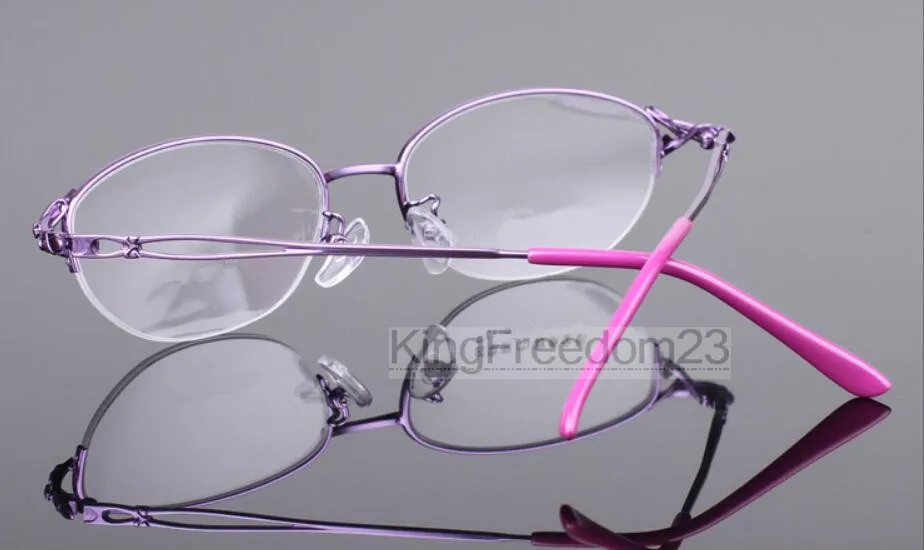 Женские титановые очки для чтения с эффектом памяти, Ретро стиль, без оправы+ 50+ 75+ 100+ 125+ 150+ 175+ 2+ 250+ 300+ 350+ 375+ 400