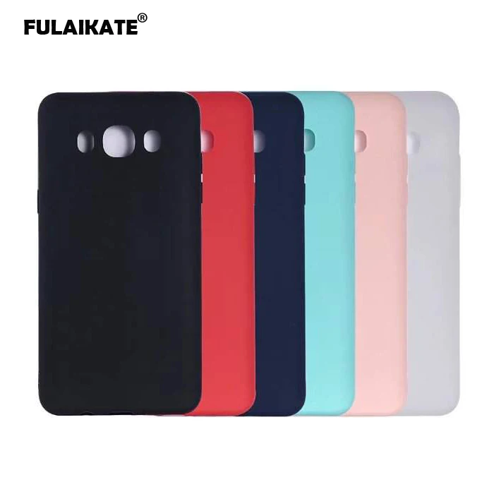 FULAIKATE Матовый ТПУ чехол для Samsung Galaxy J5 2016 мягкий J510 Защитные чехлы телефона |